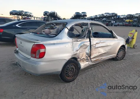 2001 Toyota Echo z USA, uszkodzony, nr VIN JTDAT123510192977